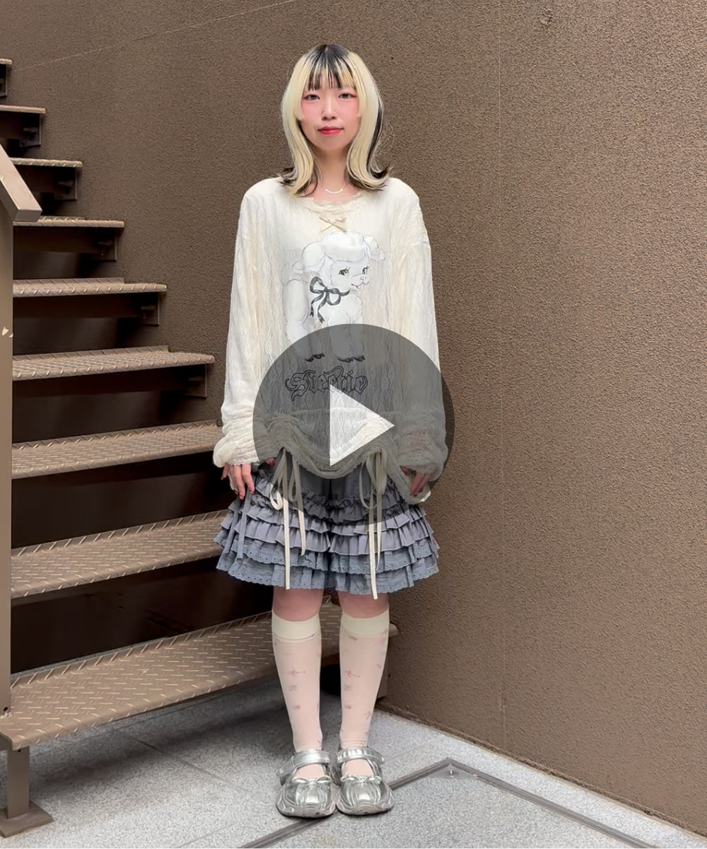 【最終値下げ】Candy Stripper SWEETIE LACE TOPS SWEETIE LACE TOPS | Candy Stripper（キャンディ ストリッパー