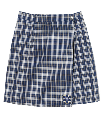 SUNNY DROLL CANDY CHECK SKIRT