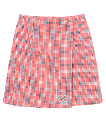 SUNNY DROLL CANDY CHECK SKIRT