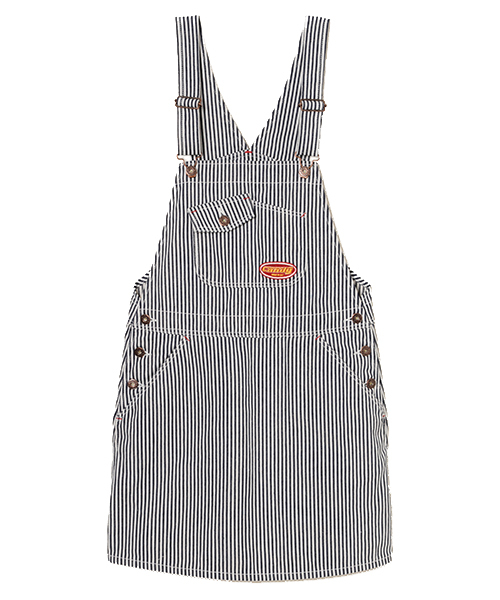 OVERPLAY HICKORY JUMPER SKIRT