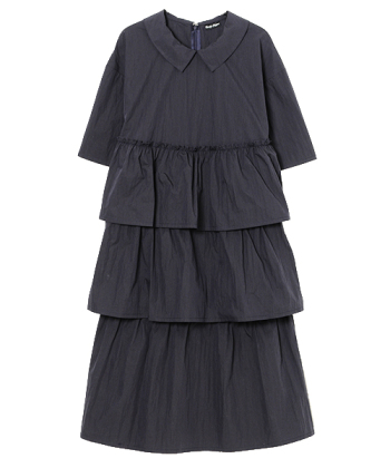 FRILL TRIMMED ONE-PIECE