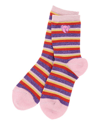 WEIRD BEAR MULTI LAME SOCKS