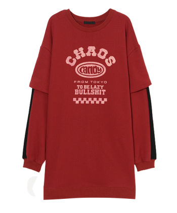 CHAOS CANDY LAYERED ONE-PIECE