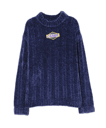 HIGHNECK MOLE KNIT