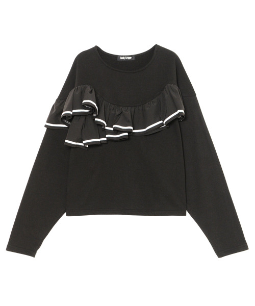 RANDOM FRILL DECORATED TOPS