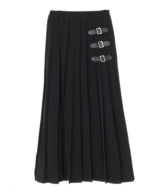 LONG PLEATS SKIRT