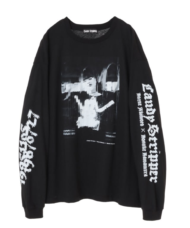 河村康輔×秋元梢× Candy Stripper PHOTO COLLAGE L/S TEE MONO