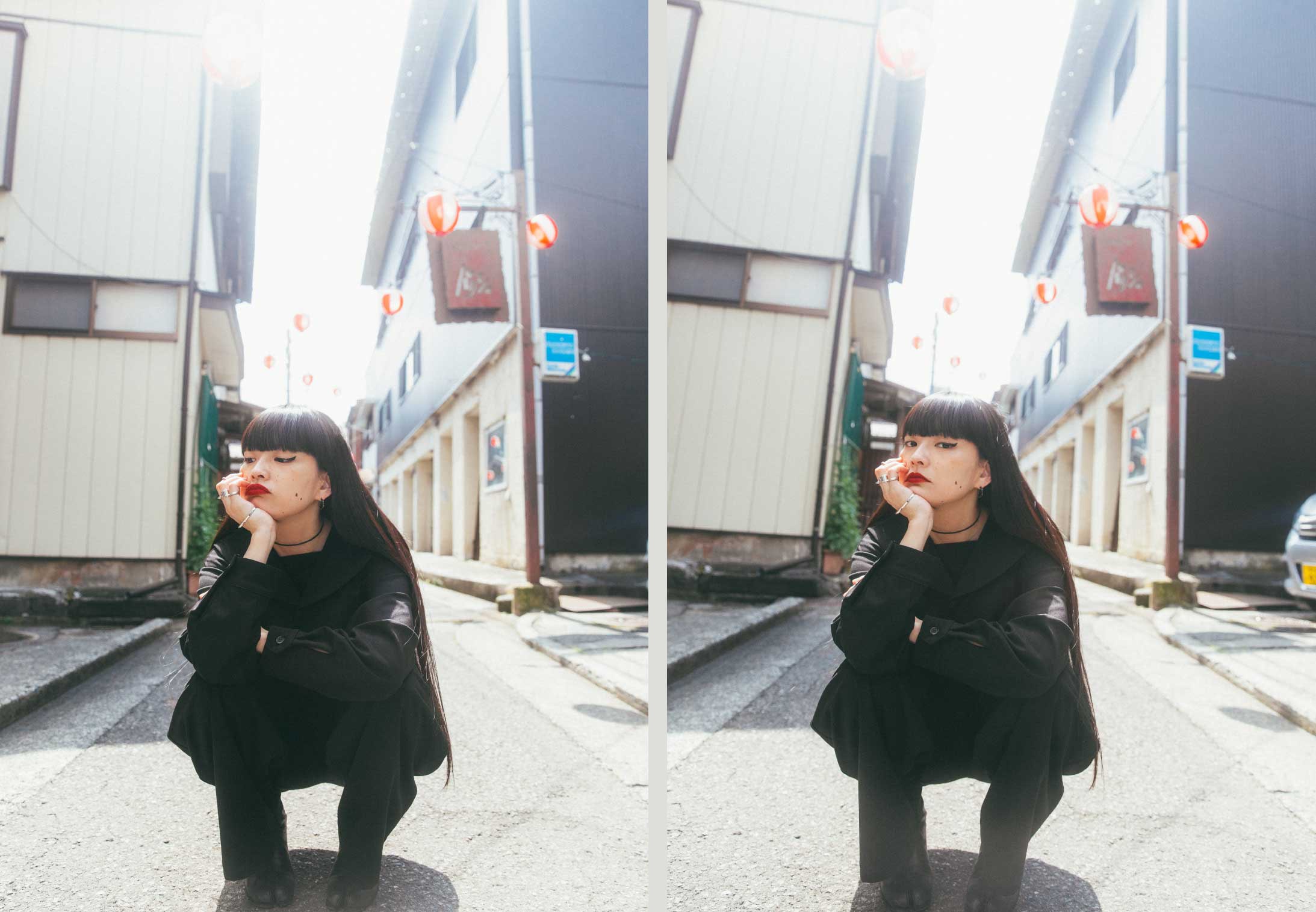 Kozue Akimoto × candy stripper