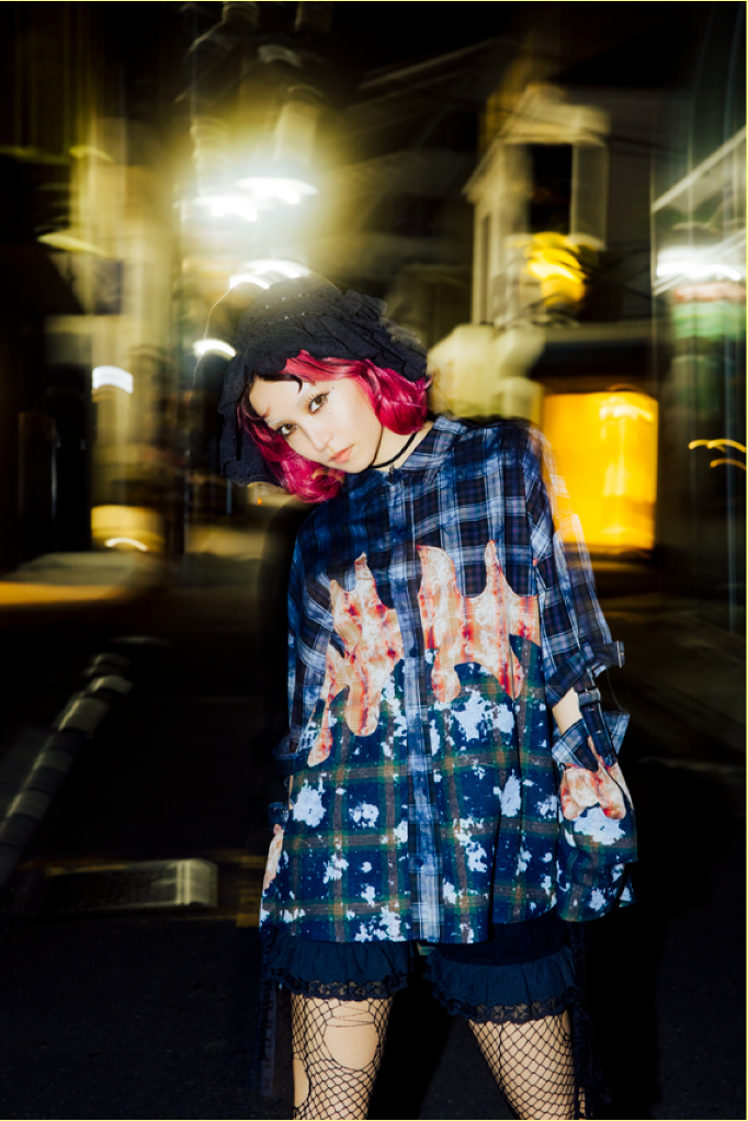 LiSAのコラボレーションコーディネート