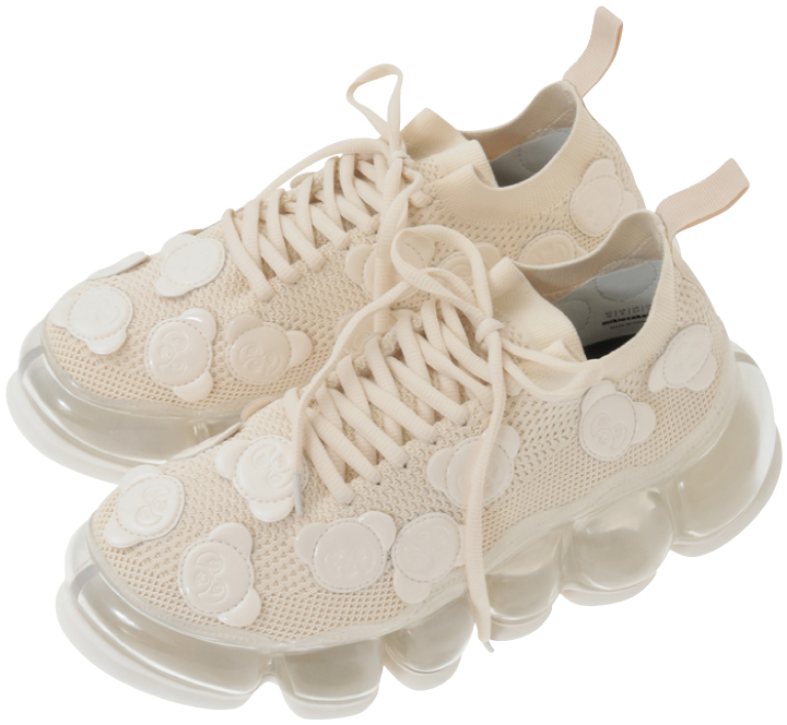 FULL OF PEPE NEW JEWELRY SHOES ホワイト