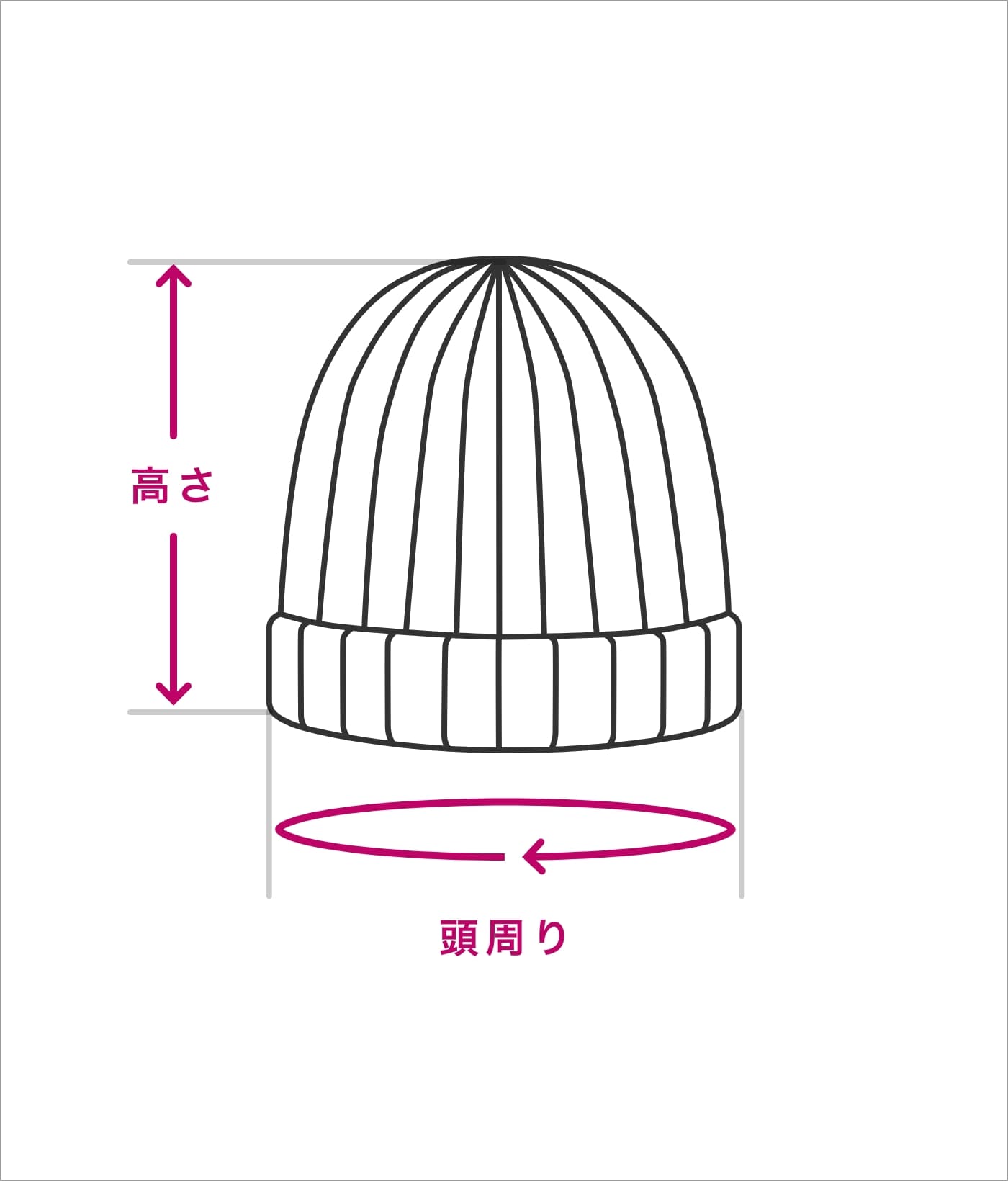 ニットキャップ