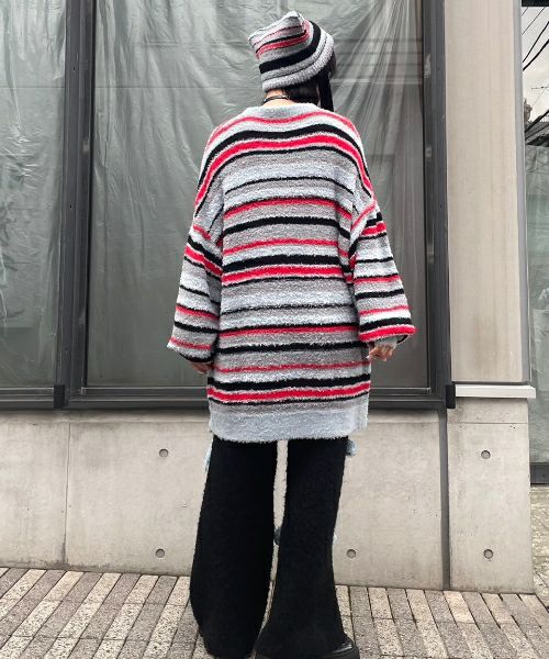 FLUFFY RIBBON KNIT PANTS | Candy Stripper（キャンディ ストリッパー