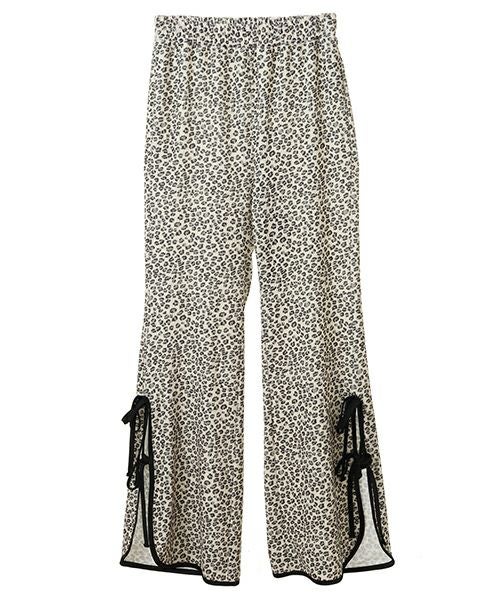 STRINGSLIT FLARED PANTS | Candy Stripper（キャンディ ストリッパー