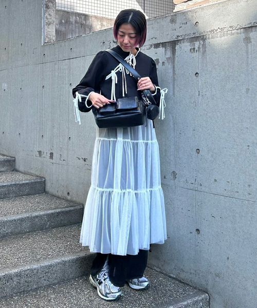 RIBBON CHINA ONE-PIECE | Candy Stripper（キャンディ ストリッパー