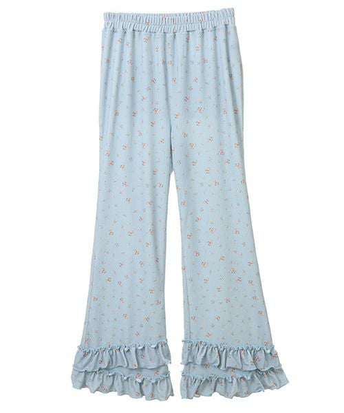SWEET THINGS FRILL FLARE PANTS | Candy Stripper（キャンディ