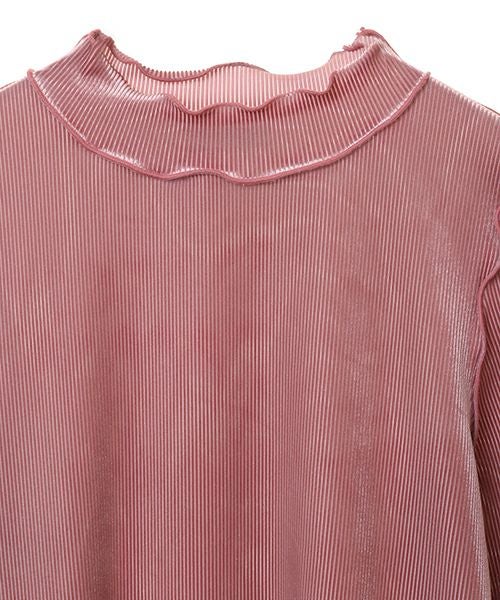 DOLLY RIBBON VELOUR TOPS | Candy Stripper（キャンディ ストリッパー