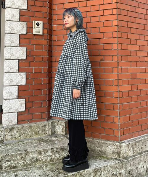 TINY RIBBON CHECK DRESS | Candy Stripper（キャンディ ストリッパー