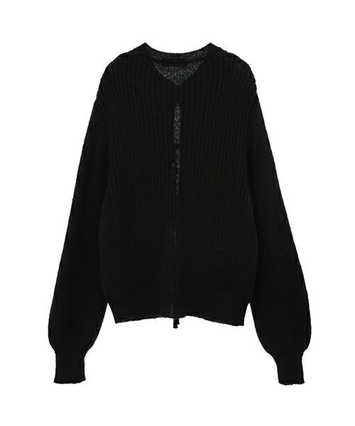 FANCY RIBBON KNIT CARDIGAN | Candy Stripper(キャンディ FANCY RIBBON KNIT CARDIGAN | Candy Stripper(キャンディ