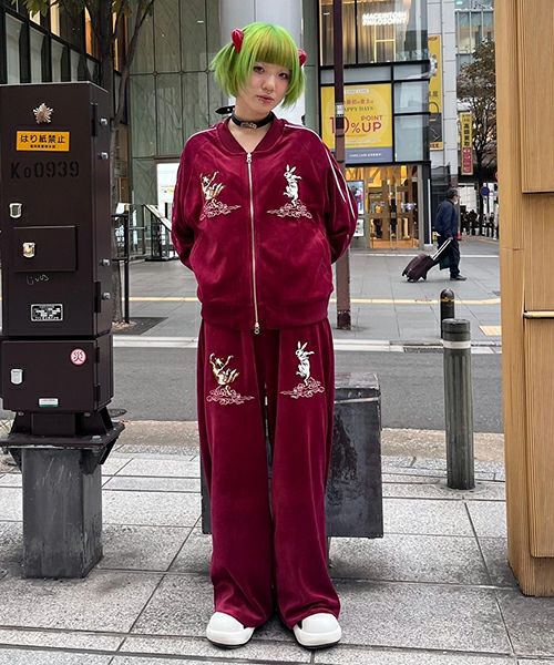 TOKYO CANDY TRACK PANTS | Candy Stripper（キャンディ ストリッパー