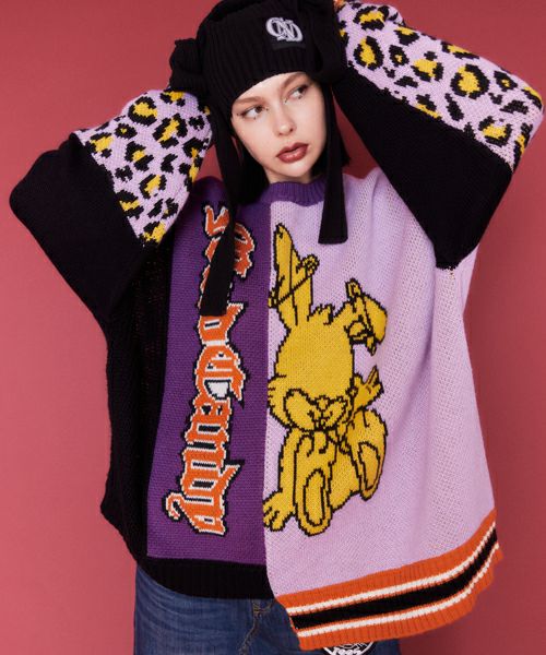 MAD CANDY CRAZY PATTERN KNIT | Candy Stripper（キャンディ