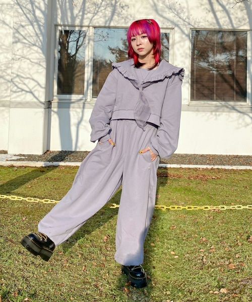 キャンスパ♡レースアップトレーナー SWEAT |Candy Stripper（キャンディ ストリッパー）｜オフィシャル通販