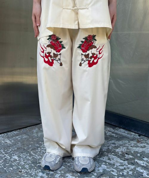 FIRE CAT EASY PANTS | Candy Stripper（キャンディ ストリッパー