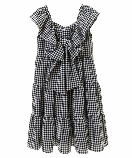 MISS YOU CHECK ONE-PIECE | Candy Stripper（キャンディ ストリッパー