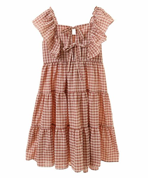 MISS YOU CHECK ONE-PIECE | Candy Stripper（キャンディ ストリッパー