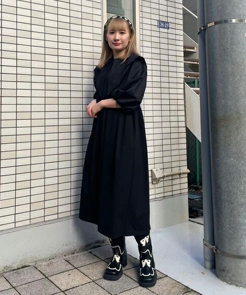 DEAR MINE BIG COLLAR DRESS | Candy Stripper（キャンディ