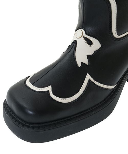 RIBBON WESTERN BOOTS | Candy Stripper（キャンディ ストリッパー