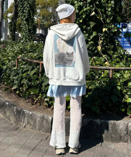 SATIN GATHER SKIRT LAYERED PANTS | Candy Stripper（キャンディ