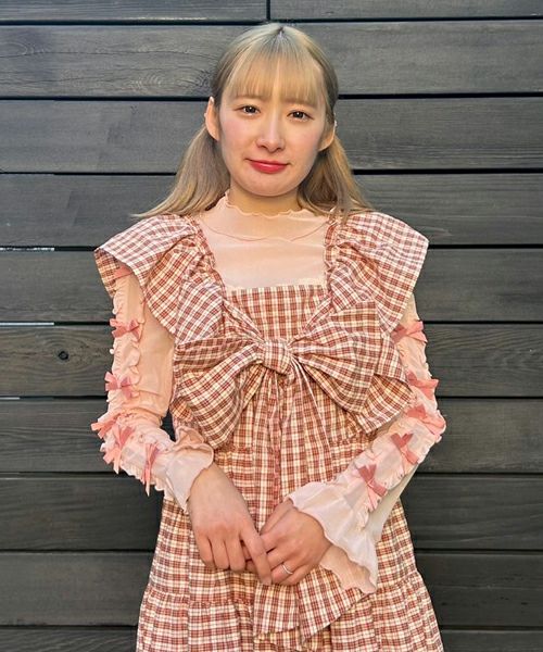 DOLLY RIBBON TULLE TOPS | Candy Stripper（キャンディ ストリッパー