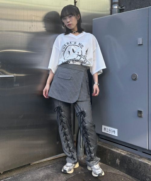 CHECK SKIRT PANTS | Candy Stripper（キャンディ ストリッパー