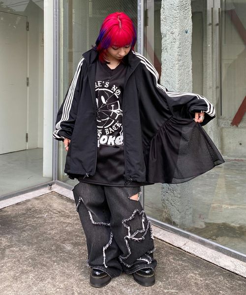 CND SWITCHED NYLON BLOUSON | Candy Stripper（キャンディ