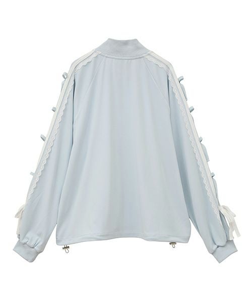 RIBBON RIBBON JERSEY BLOUSON | Candy Stripper（キャンディ
