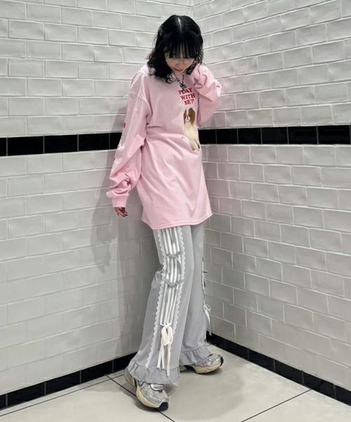 RIBBON RIBBON JERSEY PANTS | Candy Stripper（キャンディ
