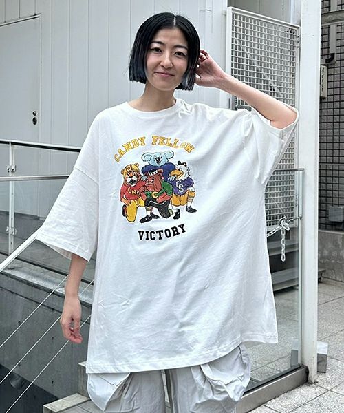 CANDY FELLOW BIG BIG TEE | Candy Stripper（キャンディ ストリッパー