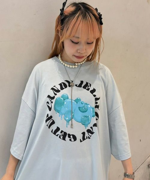 JELLY PEPE BIG BIG TEE | Candy Stripper（キャンディ ストリッパー