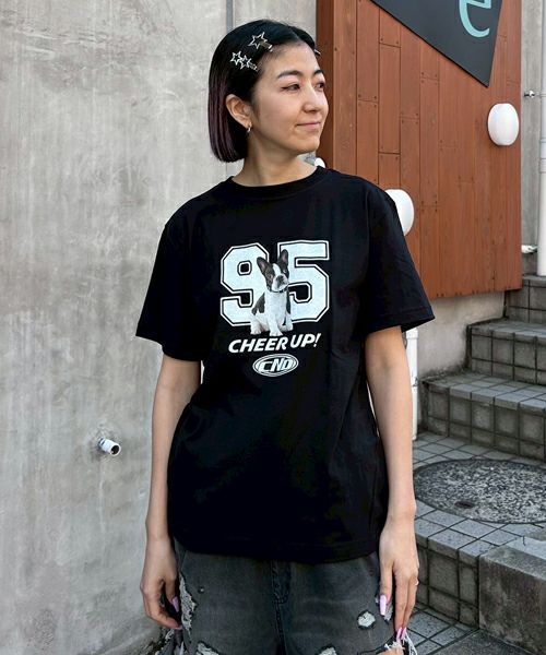CHEER UP! TEE | Candy Stripper（キャンディ ストリッパー