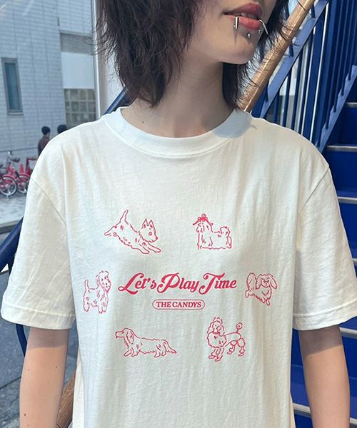 『タイムセール♪』♡縁起良いです♡仲良しカッパさんset♡ LET' PLAY TIME TEE | Candy Stripper（キャンディ ストリッパー