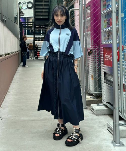 CND TRACK JERSEY DRESS | Candy Stripper（キャンディ ストリッパー