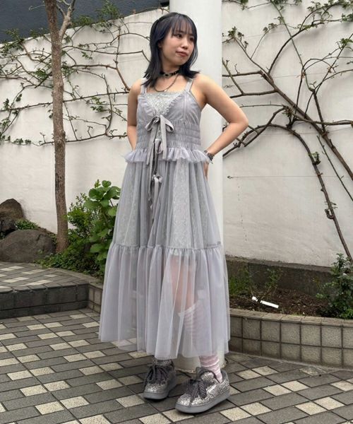 TULLE LINGERIE DRESS | Candy Stripper（キャンディ ストリッパー