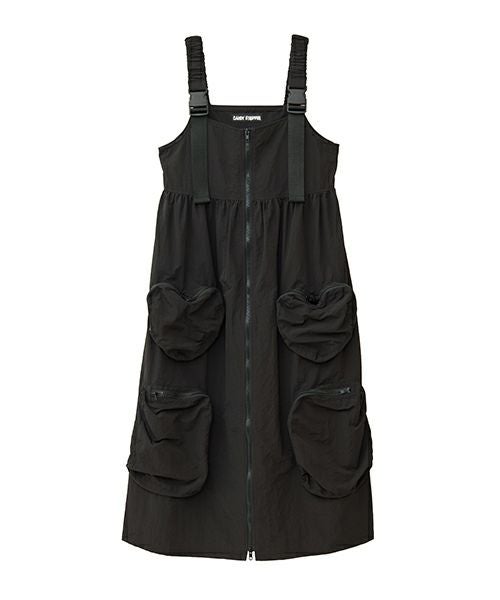 ♡ POCKET ZIP ONE-PIECE | Candy Stripper（キャンディ