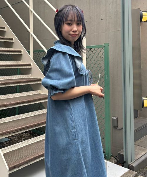 DEAR PEPE DENIM ONE-PIECE | Candy Stripper（キャンディ