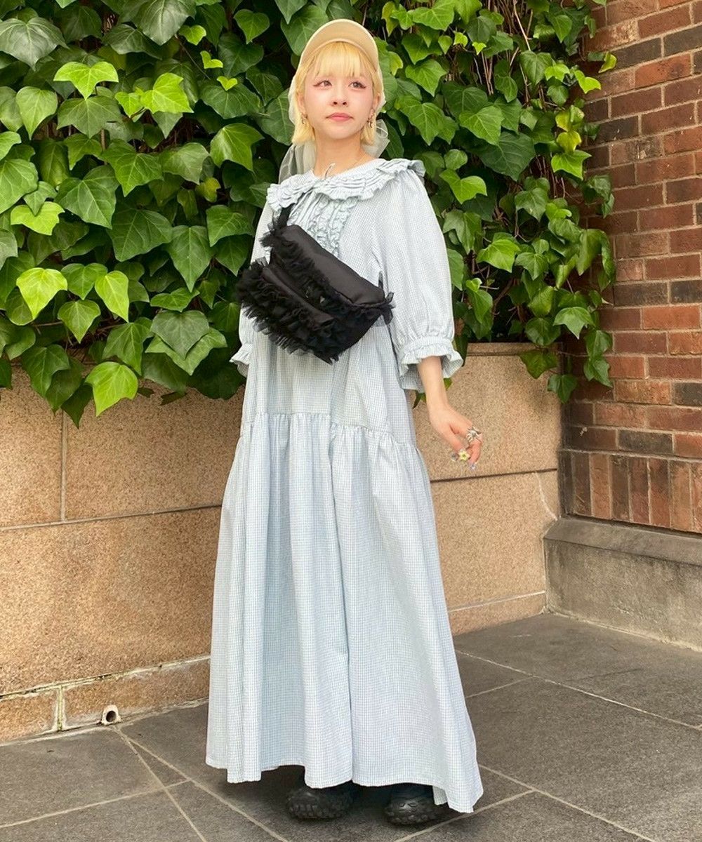 SHIRLEY FRILL DRESS | Candy Stripper（キャンディ ストリッパー