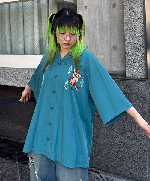 レディース PHANTOM CATS CHINA SHIRT キャンディストリッパー