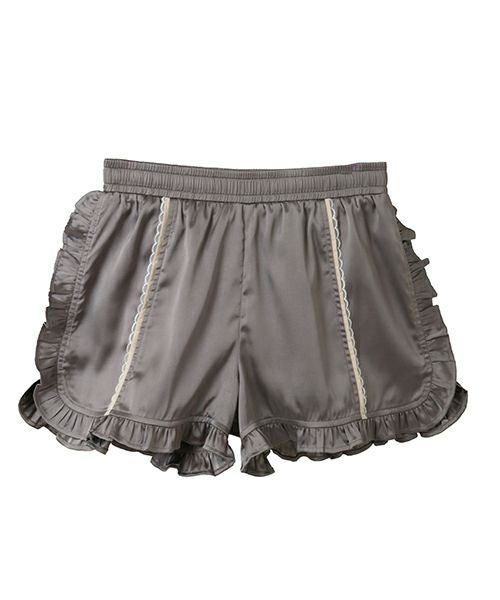 GLOSSY FRILL SHORTS | Candy Stripper（キャンディ ストリッパー