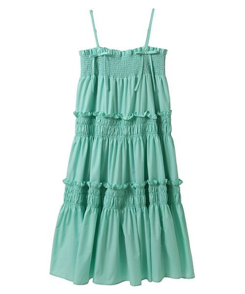 FOR YOU SHIRRING DRESS | Candy Stripper（キャンディ ストリッパー