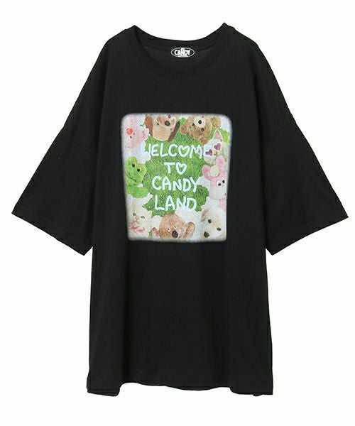 CANDY LAND BIG BIG TEE | Candy Stripper（キャンディ ストリッパー