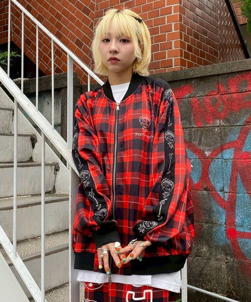 う*こ様 新品　コジコジ Candy Stripper ガーン トラックジャケッ コジコジ】ガーン TRACK JACKET | Candy Stripper（キャンディ